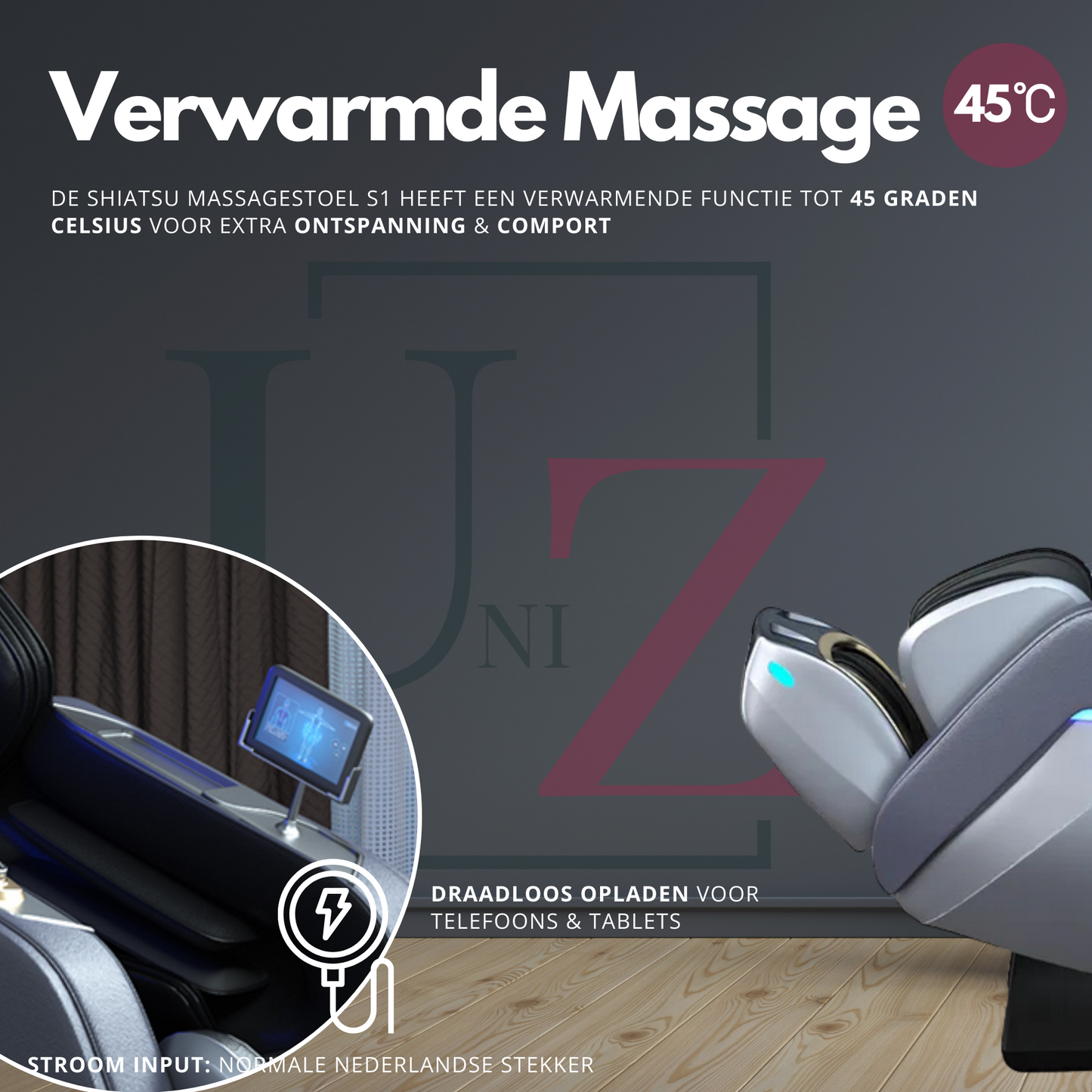 Shiatsu Massagestoel S1