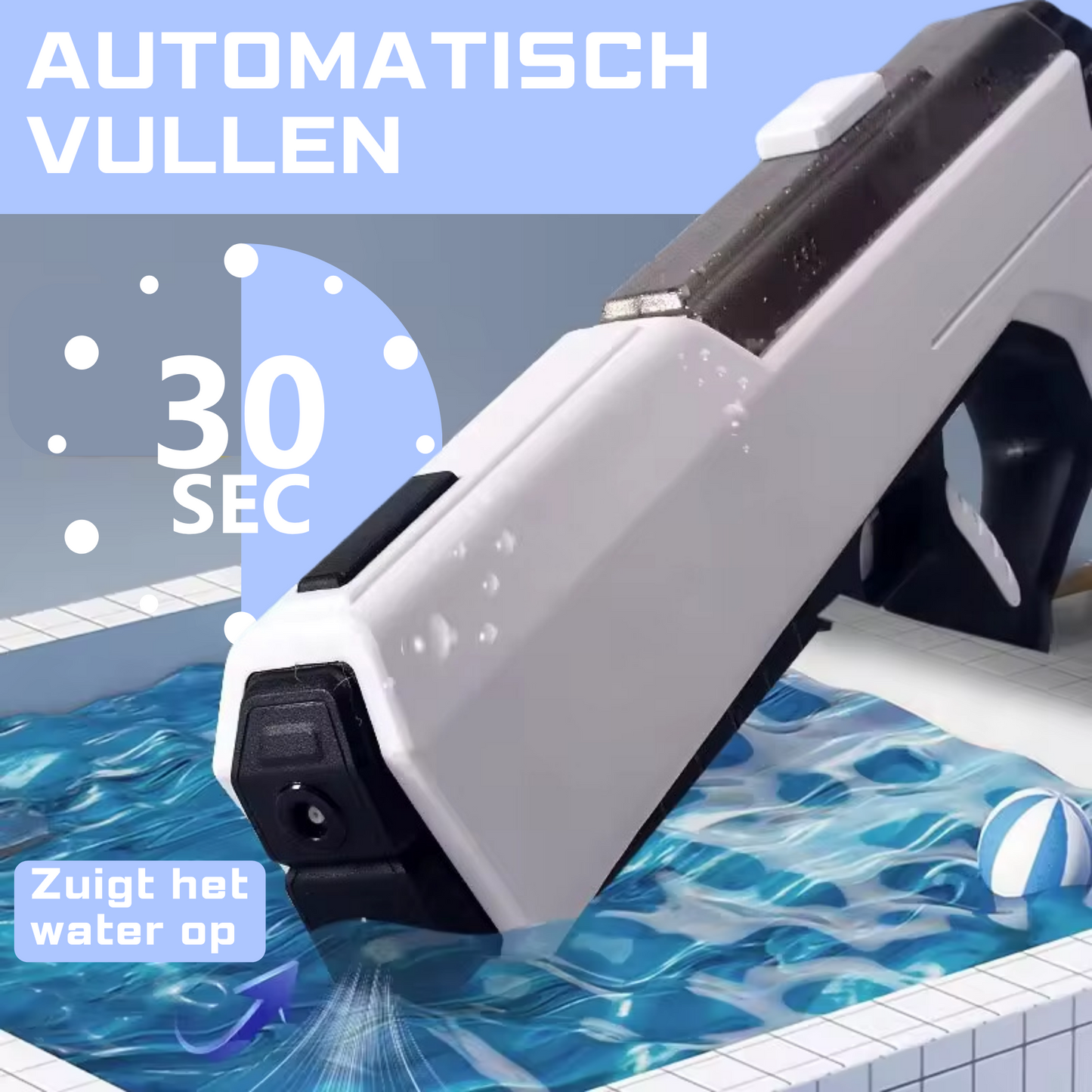 Waterpistool XXL - Automatisch