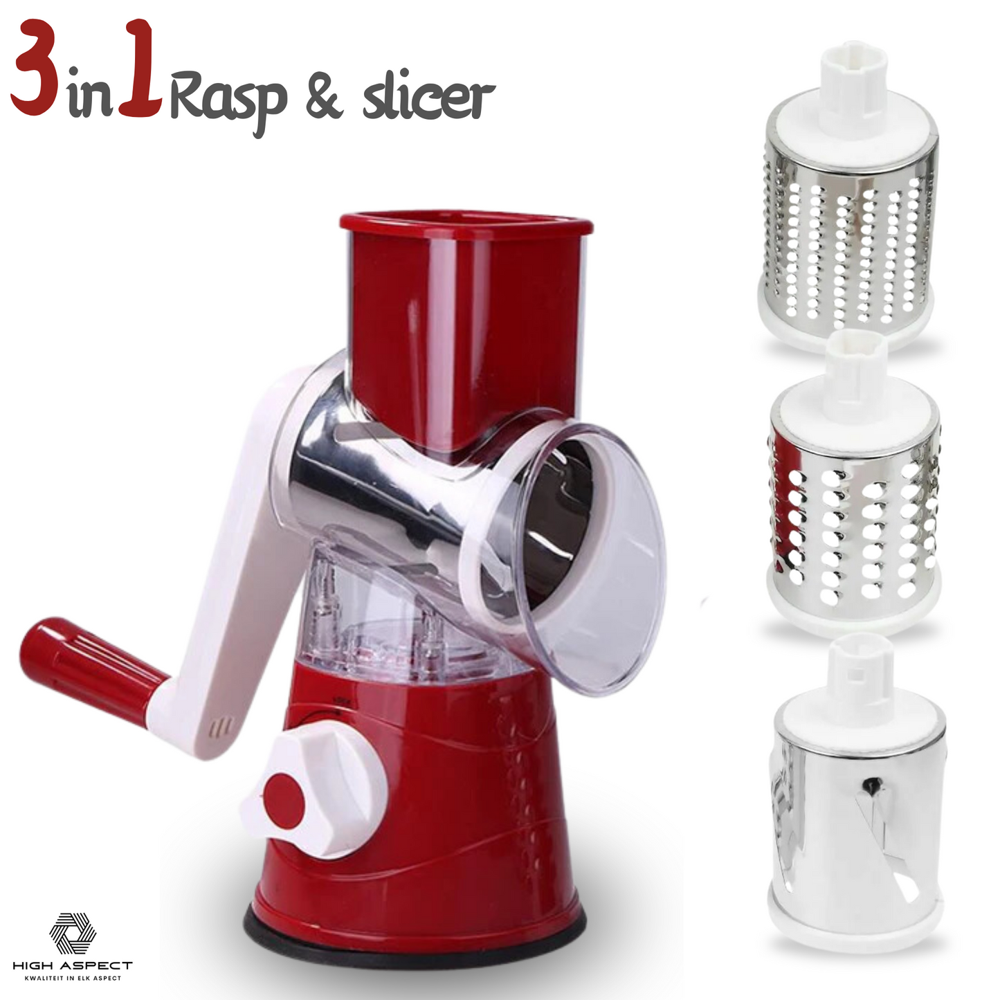 3 In 1 Rasp & Slicer