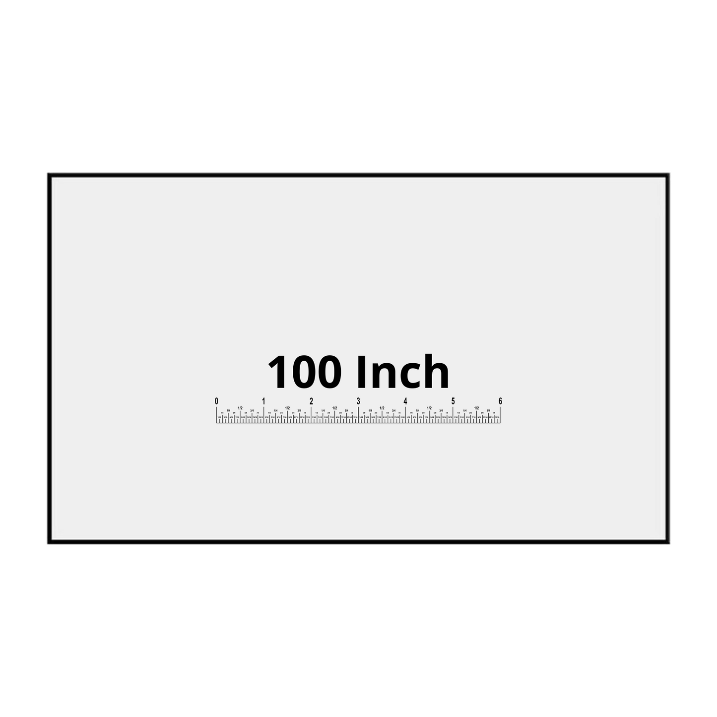 Projectorscherm 100 Inch