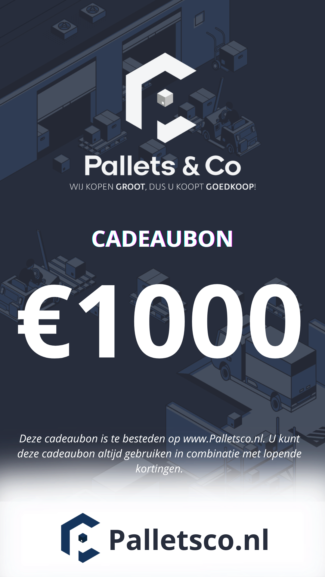 Pallets&Co Cadeaubon